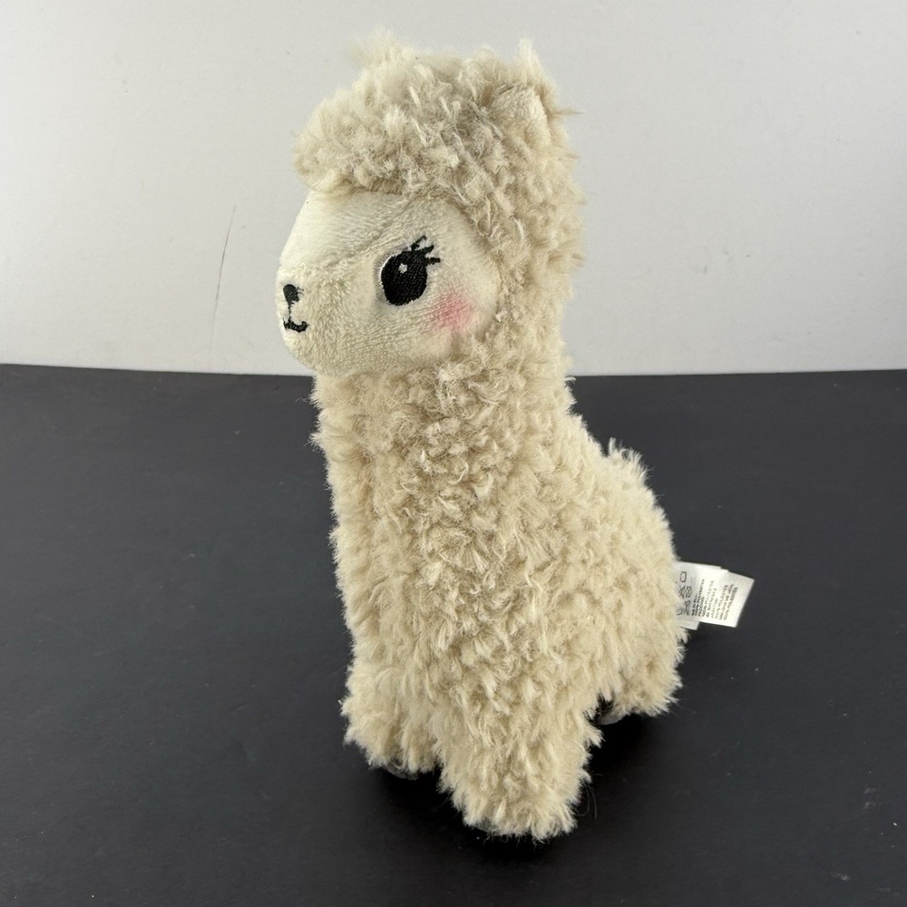H&M Llama Plush Toy alpaca Baby Lovey Toy Nursery Home Cute 8"